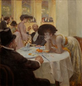 Loge dans la Sofiensaal, Josef Engelhart